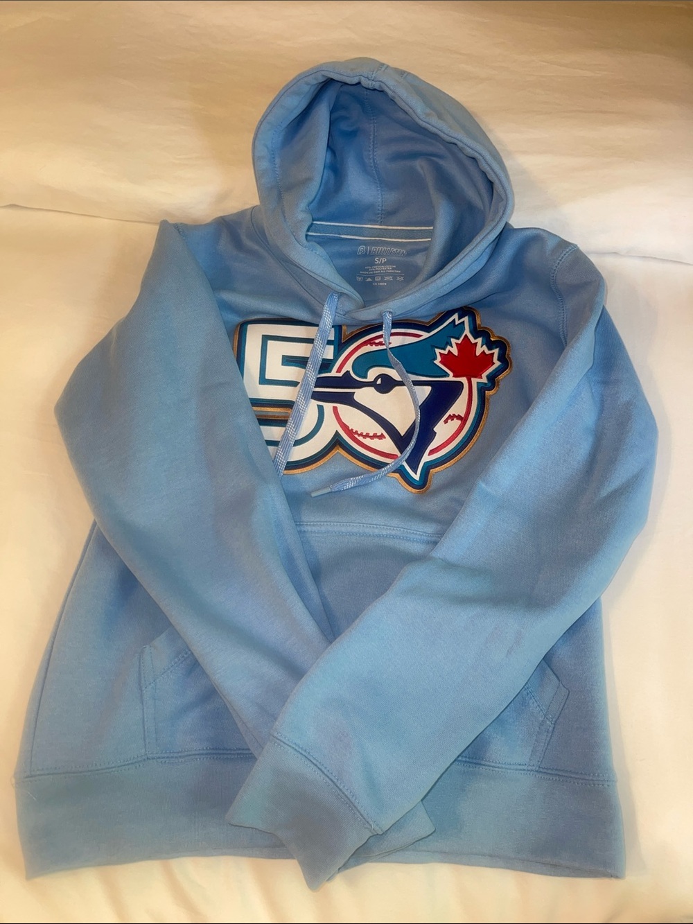 Light Blue Bluejays 50th Pullover Hoodie